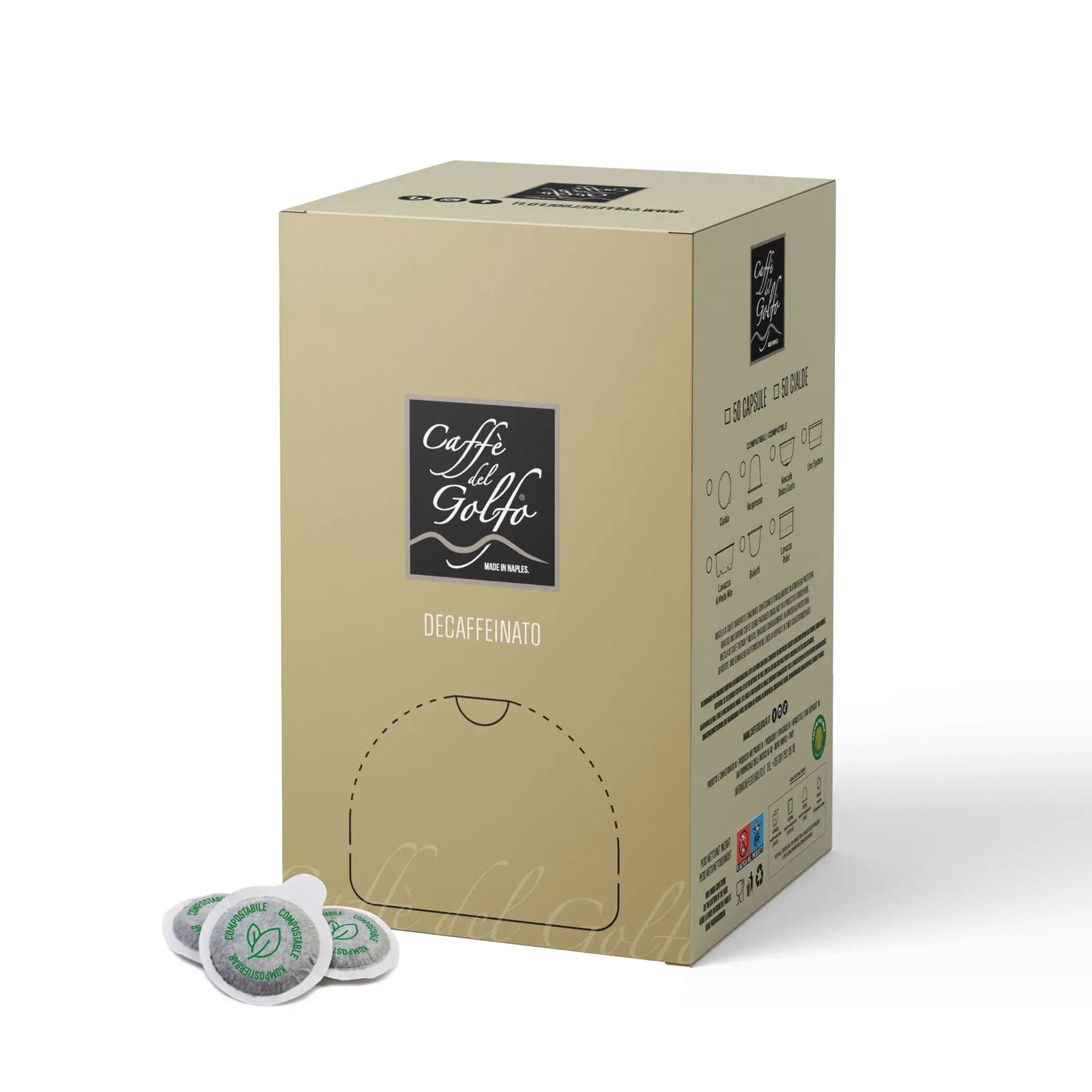 Cialde Compostabili ESE Caffè - Miscela Decaffeinato