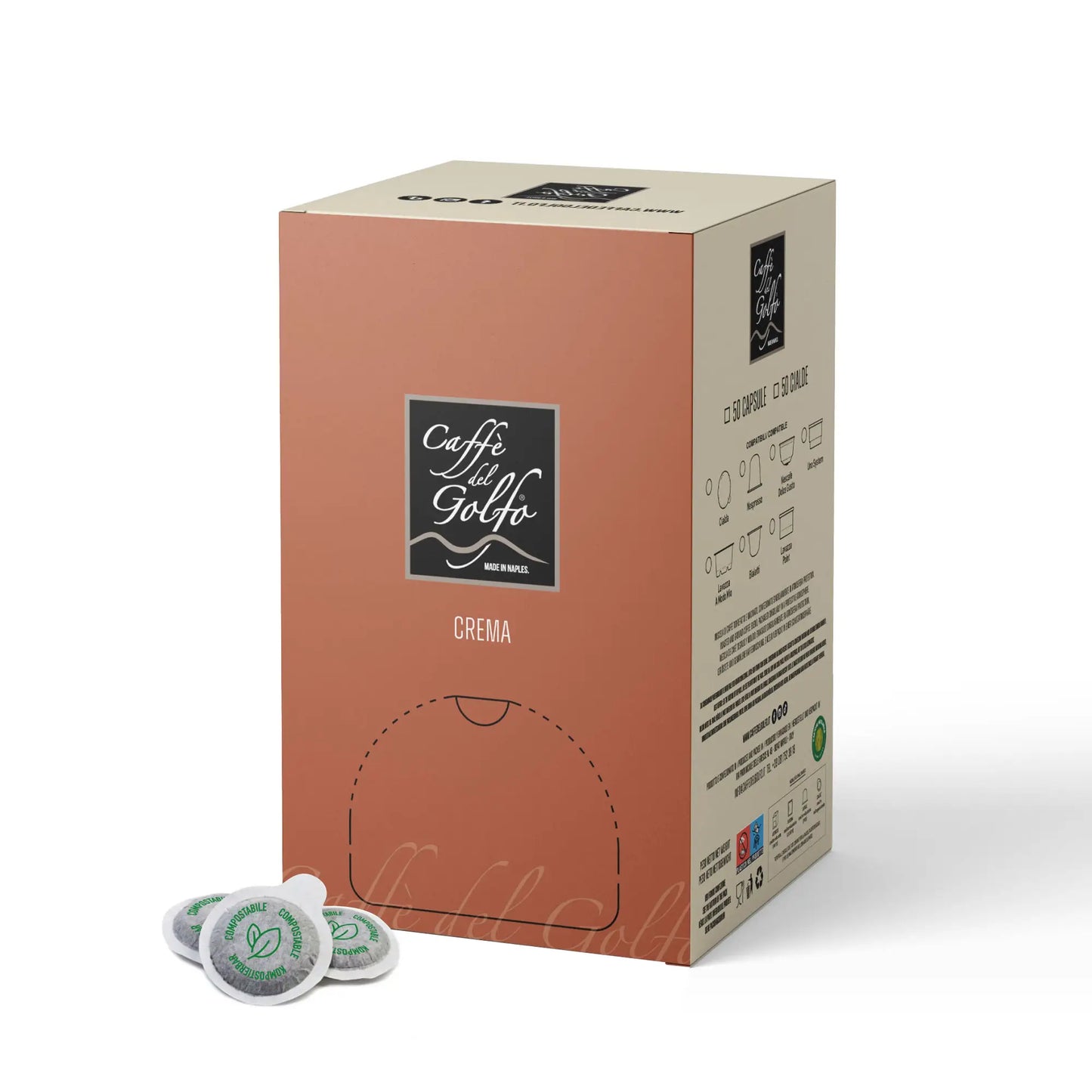 Cialde Compostabili ESE Caffè - Miscela Crema