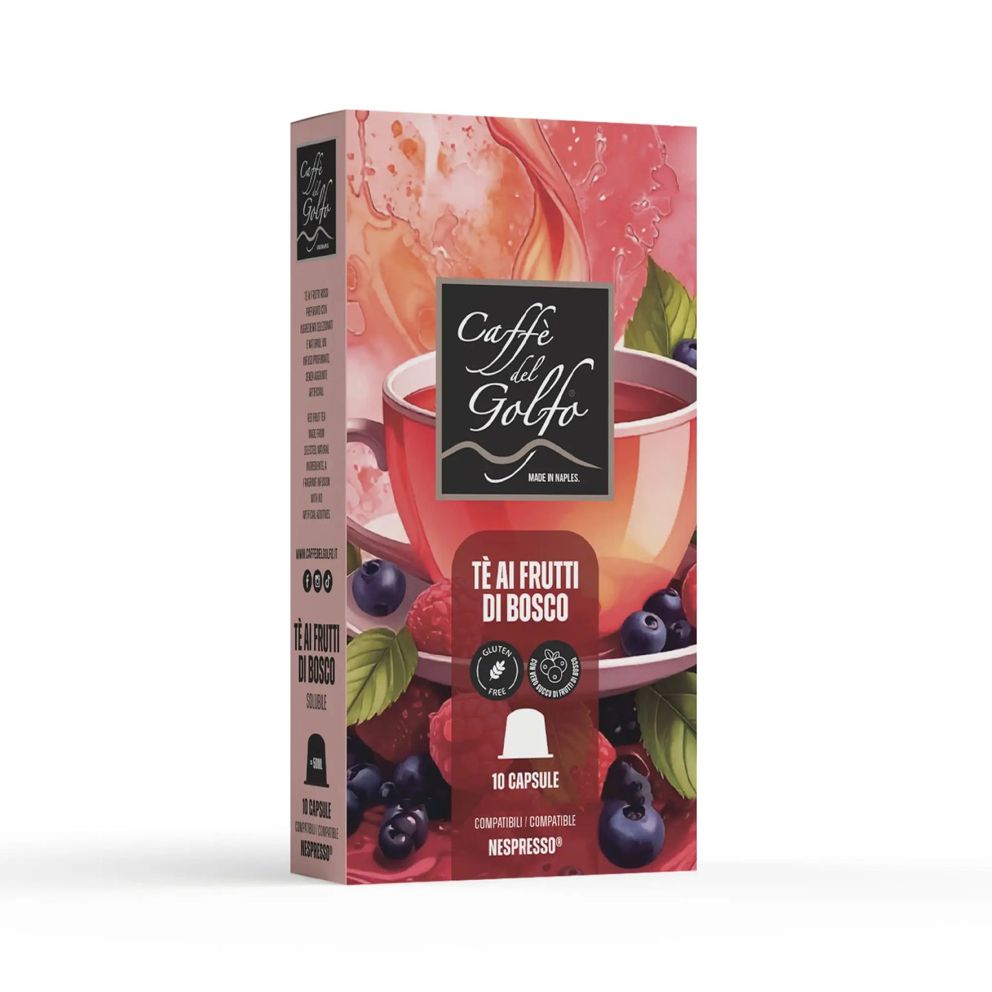 Capsule Infusi e Tisane (Compatibili Nespresso®) - Thè ai Frutti di Bosco