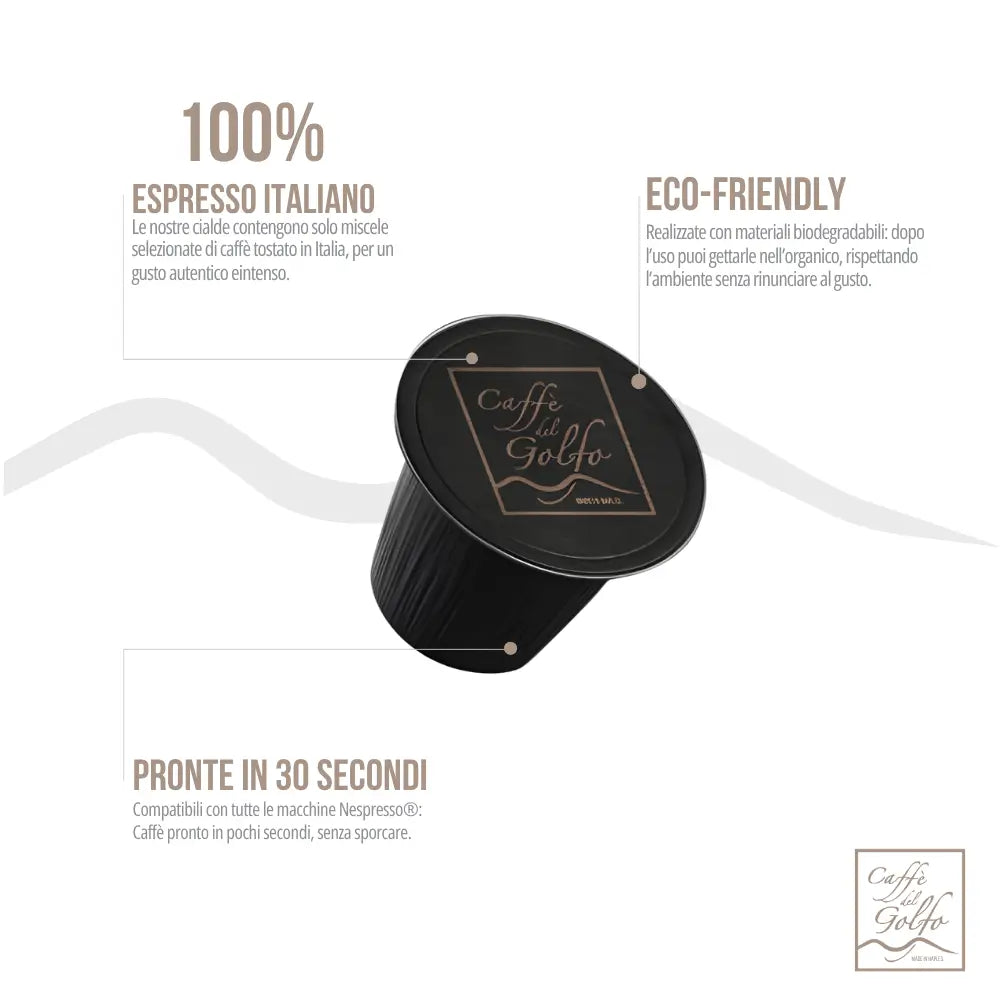 Capsule Solubili (Compatibili Nespresso®) - Miscela Ginseng Amaro
