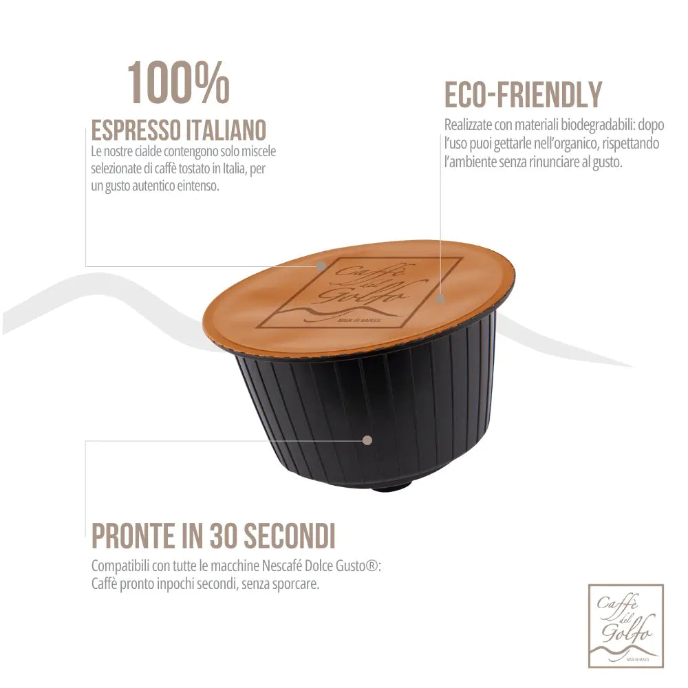 Capsule Caffè (Compatibili Nescafé Dolce Gusto®) - Miscela Crema