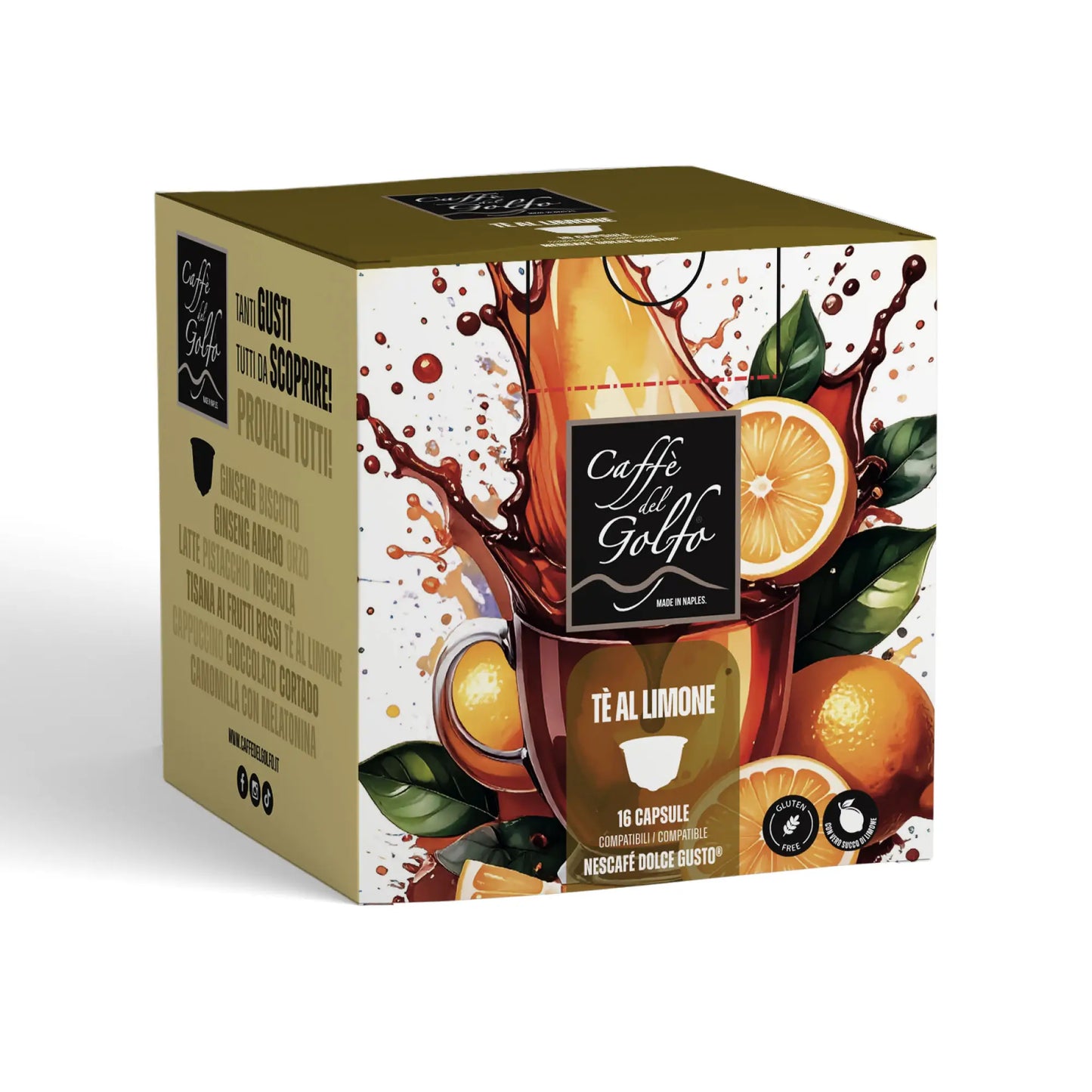 Capsule Gusti Solubili (Compatibili Nescafé Dolce Gusto®) - Miscela Thè al Limone