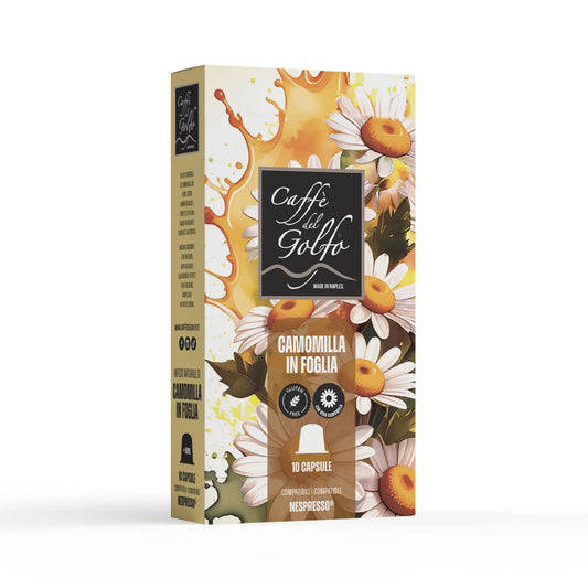 Capsule Infusi e Tisane (Compatibili Nespresso®) - Camomilla in Foglia