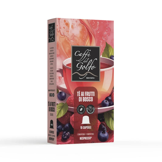 Capsule Infusi e Tisane (Compatibili Nespresso®) - Thè ai Frutti di Bosco