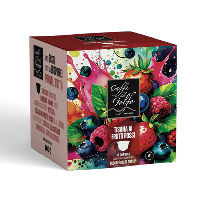 Capsule Gusti Solubili (Compatibili Nescafé Dolce Gusto®) - Miscela Thè Frutti Rossi